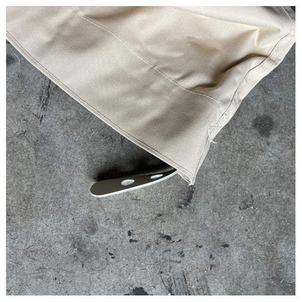 Sessa Marine C35 lona de cockpit original bege - 048087D1