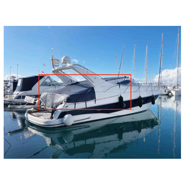 Sessa Marine C42 cockpitovertræk blå - 048088B