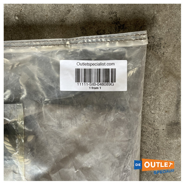 Sessa Marine C48 cobertura solar de popa em lona bege - 048089G