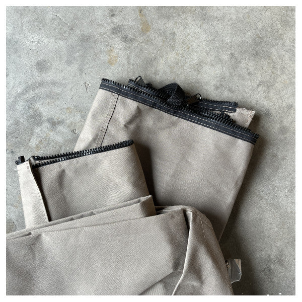 Sessa Marine Fly 40 sunbrella cobertura da popa do cockpit bege - 048115F