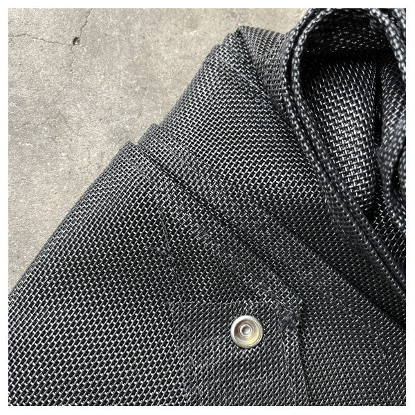 Sessa Marine Fly40 solafskærmning i sort mesh til forruden - 048115G