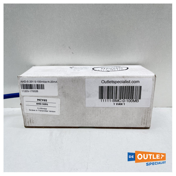Schaing hydrostatisk nivå sensor - AHD -S 201 - 0-100MB