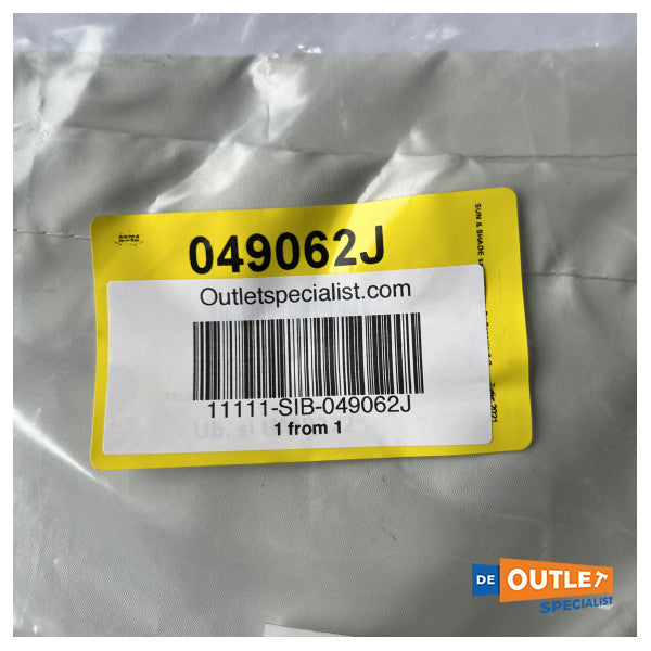 Sessa Marine F68 cobertura de instrumentos de flybridge cinzenta - 049062J