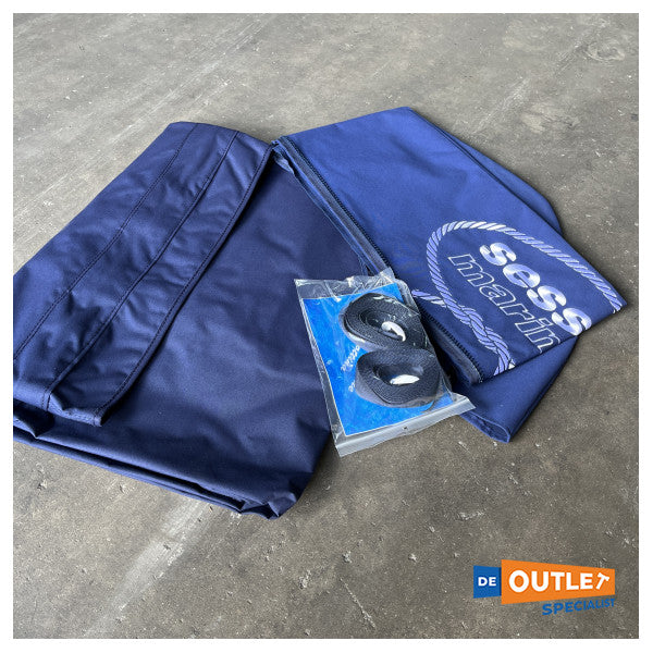 Sessa Marine S32 original bimini lona azul - 049544E