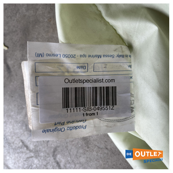 Sessa Marine Key Largo 36 cobertura da consola de direção bege - 049551Z