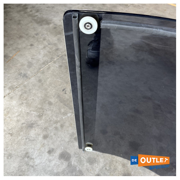 Sessa Marine C42 Access von Hatch Black with Lock - 050490A