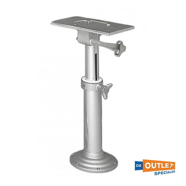 SAFE aluminiums justerbare styrestolsben med glider - 30.3016/S3