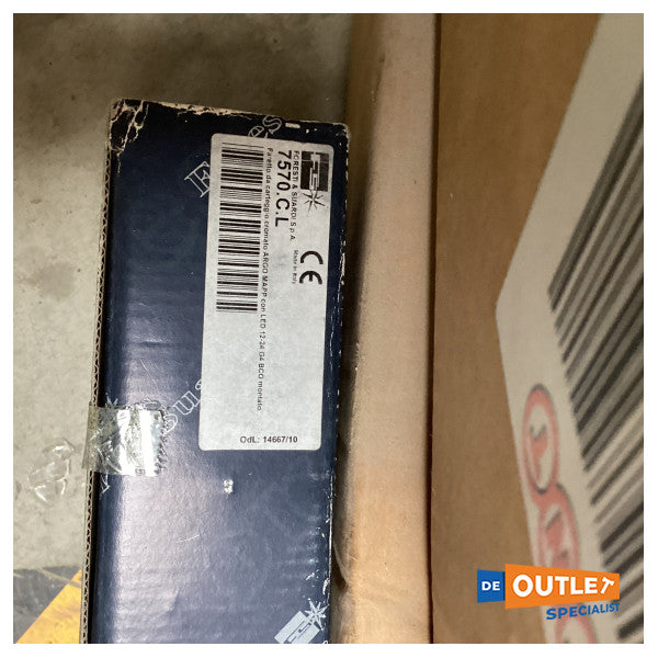 Foresti Suardi Argo chromowana lampka do czytania - 7570.C.L