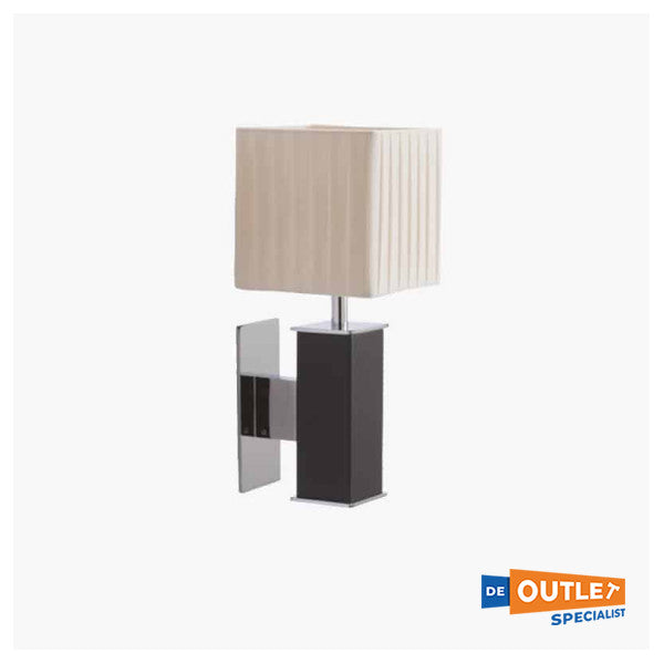 Настінний світильник Foresti Suardi Tucana хром зі шкірою 12/24V - 2669-7155.FNPM