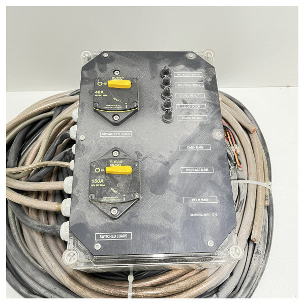 Sessa Marine Key Largo 36 hovedafbryderpanel 150 + 40 amp - 051369