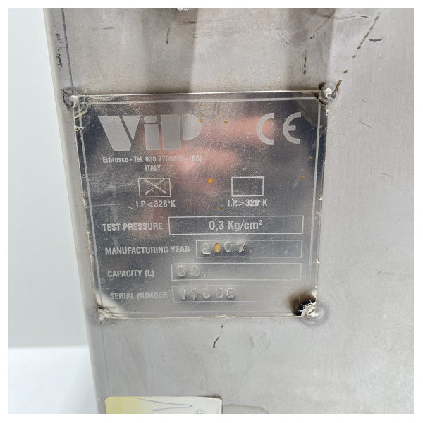 VIP паливний бак з нержавіючої сталі 60л квадратний - 17666