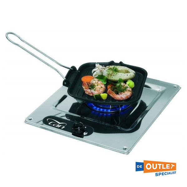 Can 1 -burner stainless steel gas cooker installation - PC1320