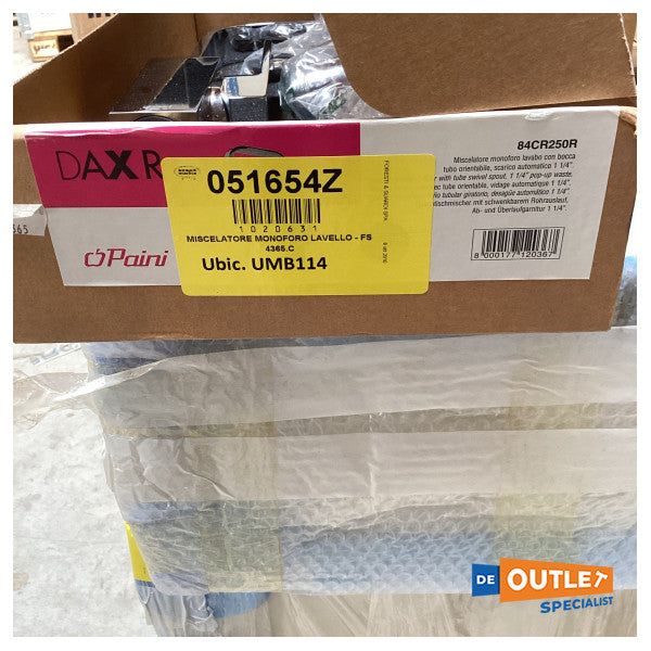 Piani håndvaskarmatur krom - 84CR250R