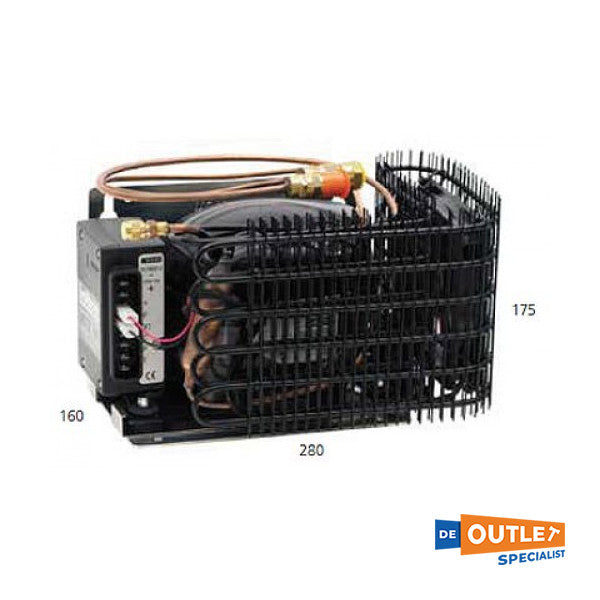 Isotherm GE80 80L compressor koelkast inbouw set 12/24V