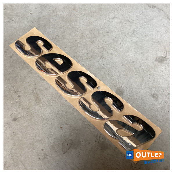 Logótipo original da Sessa Marine cromado - 052212