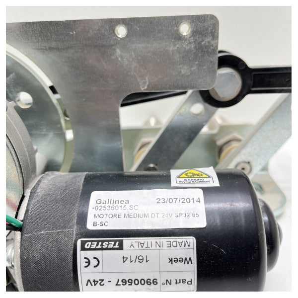 Gallinea BIG DD Y20 pyyhkijän moottori 24v sp32 65a-sc - 02536015.SC