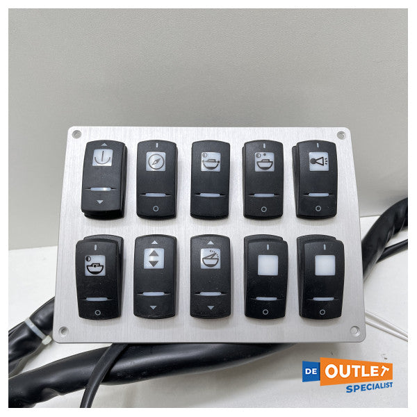 Панель управління флайбриджем Monte Carlo Yachts MCY 111 - 12 функцій - 05355D