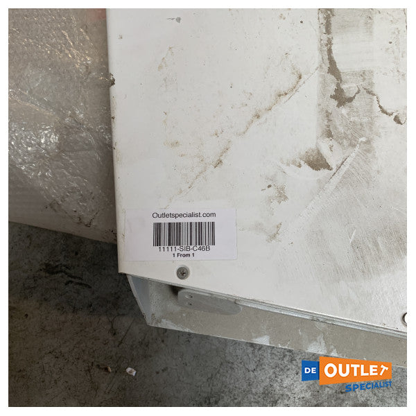 Nautinox Sessa C46 6-stegs badstege vit