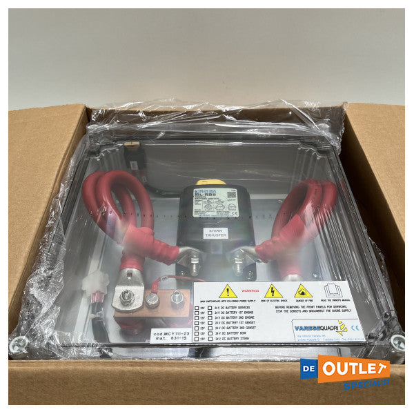 Interruttore principale dell'elica di prua Blue Sea 24V | 500 amp - 05368A