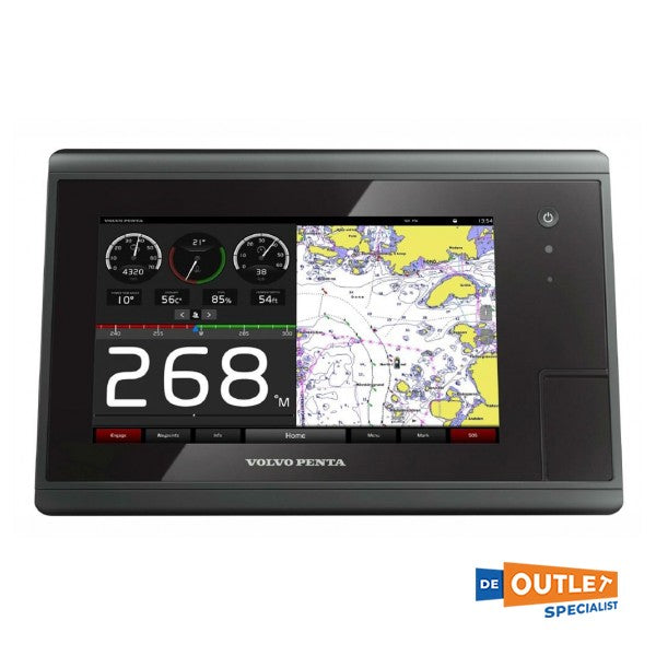 7-дюймовий багатофункціональний кольоровий дисплей Volvo Penta / дисплей двигуна - 21501717