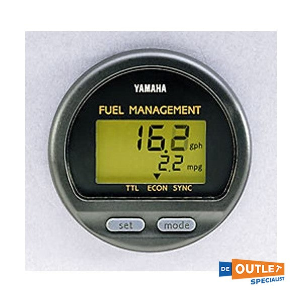 Комплект цифрових паливомірів Yamaha чорний на один двигун - 6Y5-W0088-5400