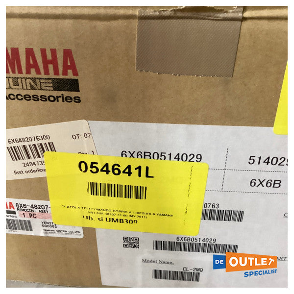 Yamaha uzaktan ikiz motor kontrol kiti - 6X6482076300