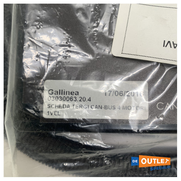 Gallinea PG20-4 Wiper Interface to NMEA 4Mot. 2cavi 03030063.20.4