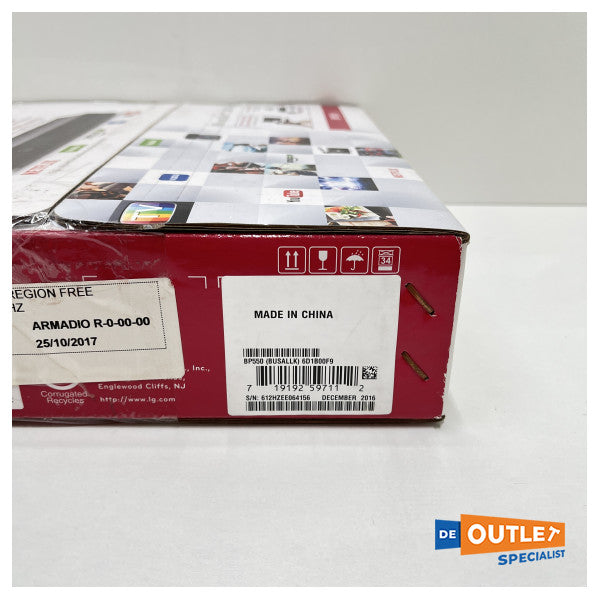 LG BP550 smart TV blu-ray | dvd плейър черен 230V