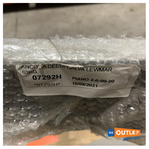 Сталевий оцинкований анкер Lewmar Delta 63 KG - 57463