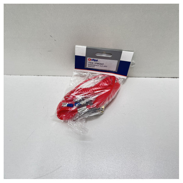 Вимикач двигуна Allpa червоний зі шнуром - 078626/P