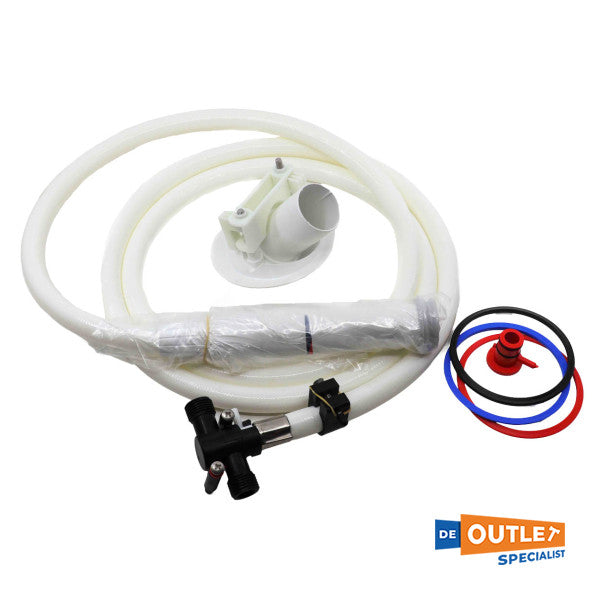 Whale Twist dækbruser hvid - DS0014B