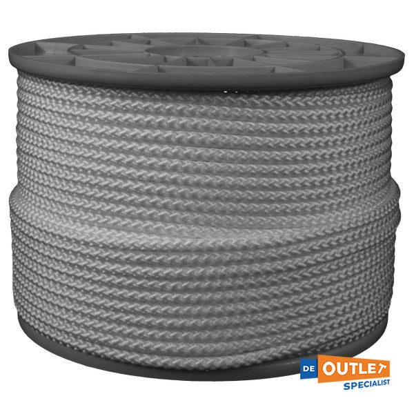 Моток плетеної ліски NedRope 6 мм ppm 200 метрів 8 дротів білий - 102061