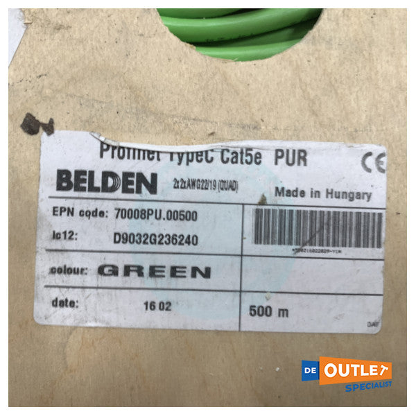 Belden 70008PU.00305 CAT5 ağ kablosu rulosu 500 metre