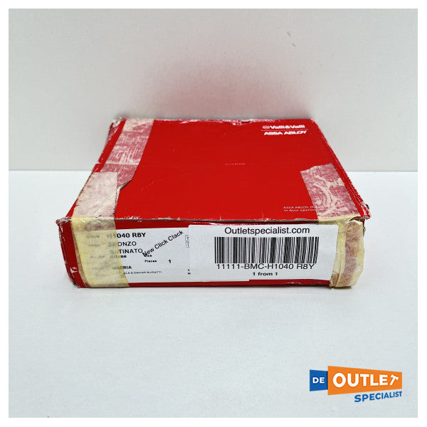 مقبض باب فالي وفالي H1040 R8Y من الفولاذ المقاوم للصدأ من البرونز الساتان