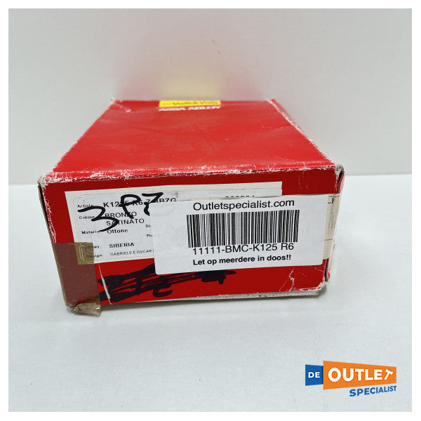 Valli and Valli K125 R6 Doorlot Satin Bronze