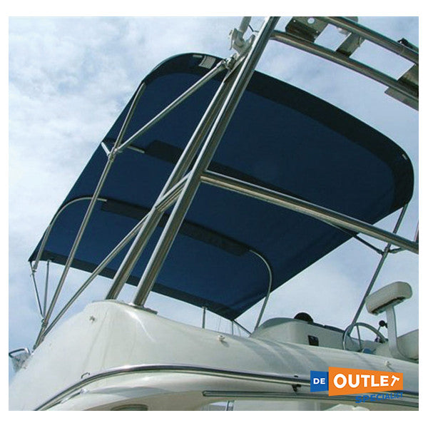 Tessilmare Sun Top Fly Inox 4 αψίδα bimini μπλε 200 cm - 110-060-003-S