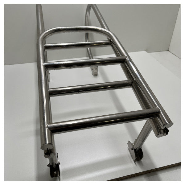 ALLPA Fast rustfritt stål Svømmetrapp 5 trinn for dekkmontering - 110047