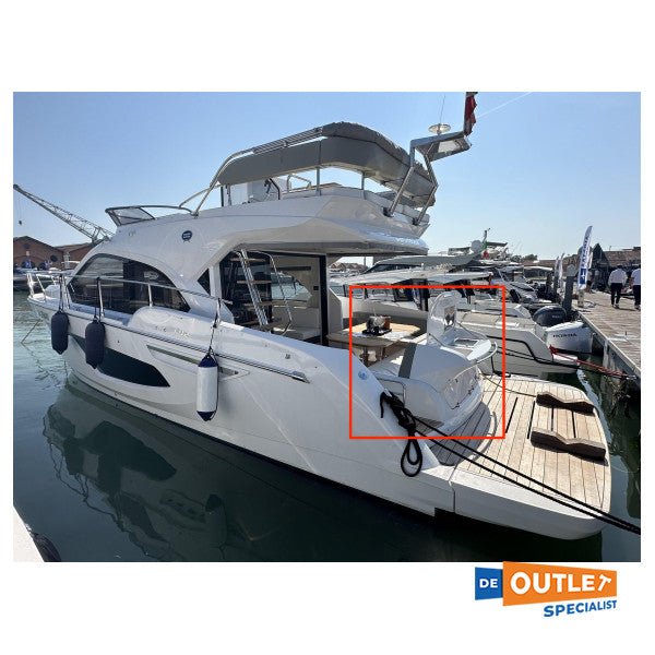 Cobertura dos bancos de popa do Sessa Marine F45 - 048089X