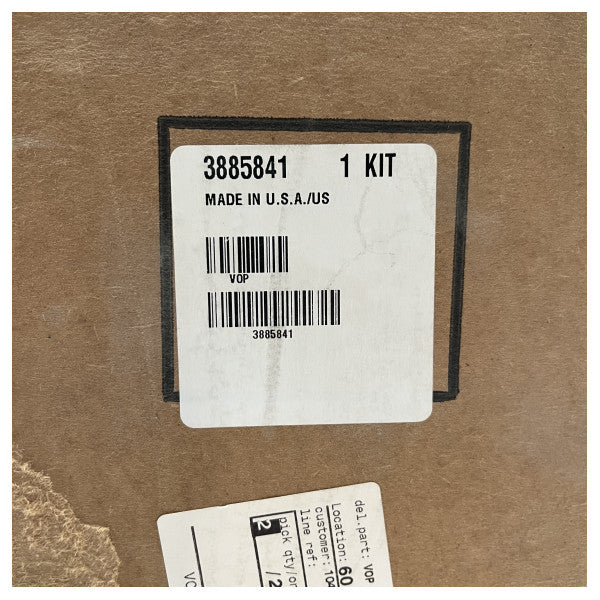 Комплект гребного гвинта Volvo Penta FH7 DPS-B duo prop з нержавіючої сталі - 3885843