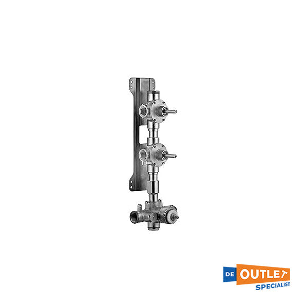 Корпус за вграждане Fantini Incasso сребърен - 19006002A