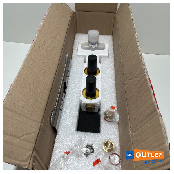 Корпус за вграждане Fantini Incasso сребърен - 19006002A