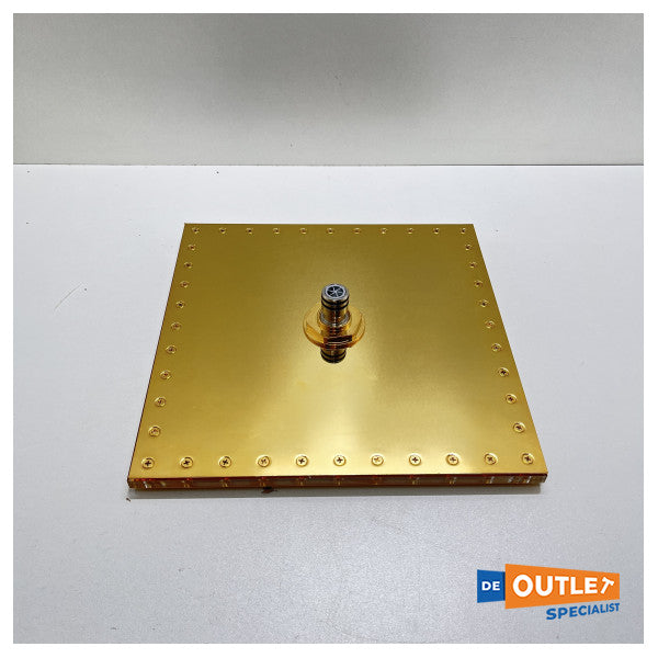 Bossini Dream 30 x 30 wielofunkcyjna głowica prysznicowa złota - H38365