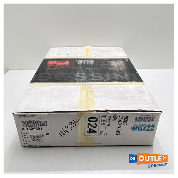 Bossini Dream 30 x 30 wielofunkcyjna głowica prysznicowa złota - H38365