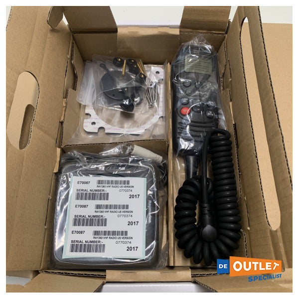 Raymarine Ray260 Black Box Marifoon | VHF sustav - E70087