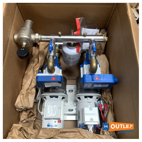 Gianneschi 2 JET 45 INOX хидрофорна помпа за питейна вода 24V - 230V - 05GAJ45CE4OS