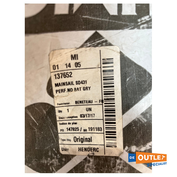 Technique Voile Sun Odyssey 44 DS πανί 16 x 5 m - 137652