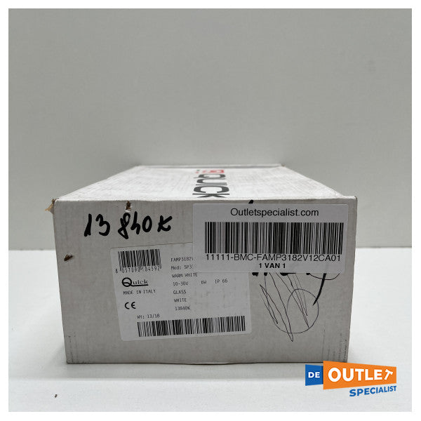 Quick Daphne Γυάλινος προβολέας LED 12/24V - FAMP3182V12CA01