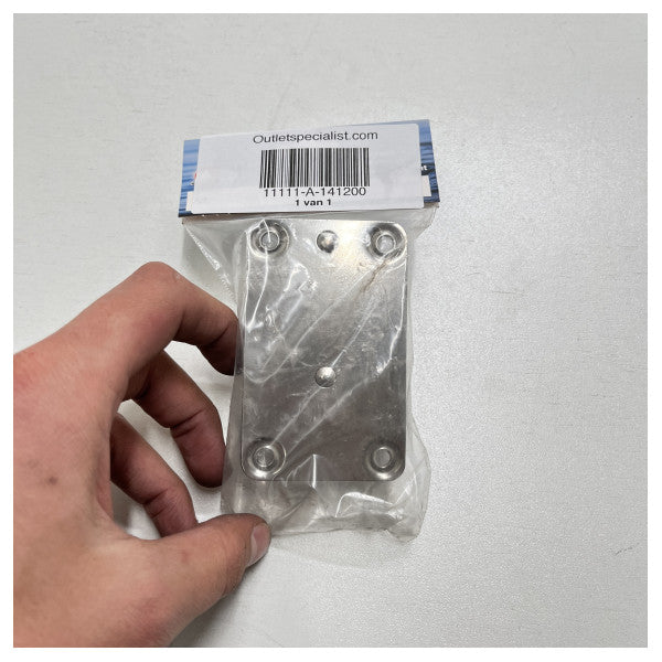 Allpa пластмасов 57 мм еднодисков блок за тресчотка със сачмени лагери 10 мм - 141200