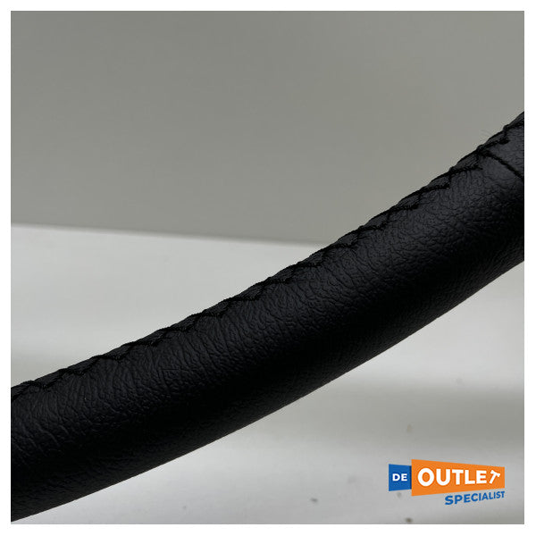 Кермо Jefa з нержавіючої сталі 6-спицеве 900 мм зі шкіряним покриттям - 141790