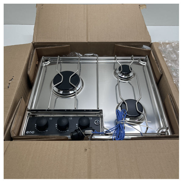 ENO Master 3 -Burner Edelstahl -Stahlgasherd - 433340015301